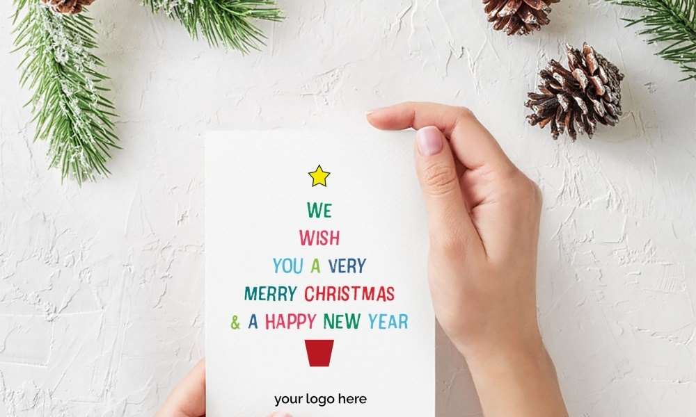 Personalised corporate Christmas